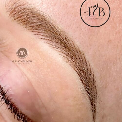 Love Your Beauty institut montre la technique LYB Signature Sourcils Nano